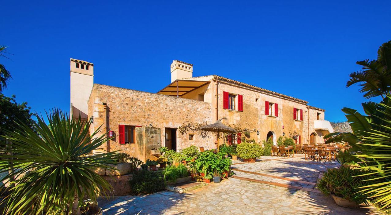 Finca Hotel Ses Cases Noves Sant Llorenc Des Cardassar Kültér fotó