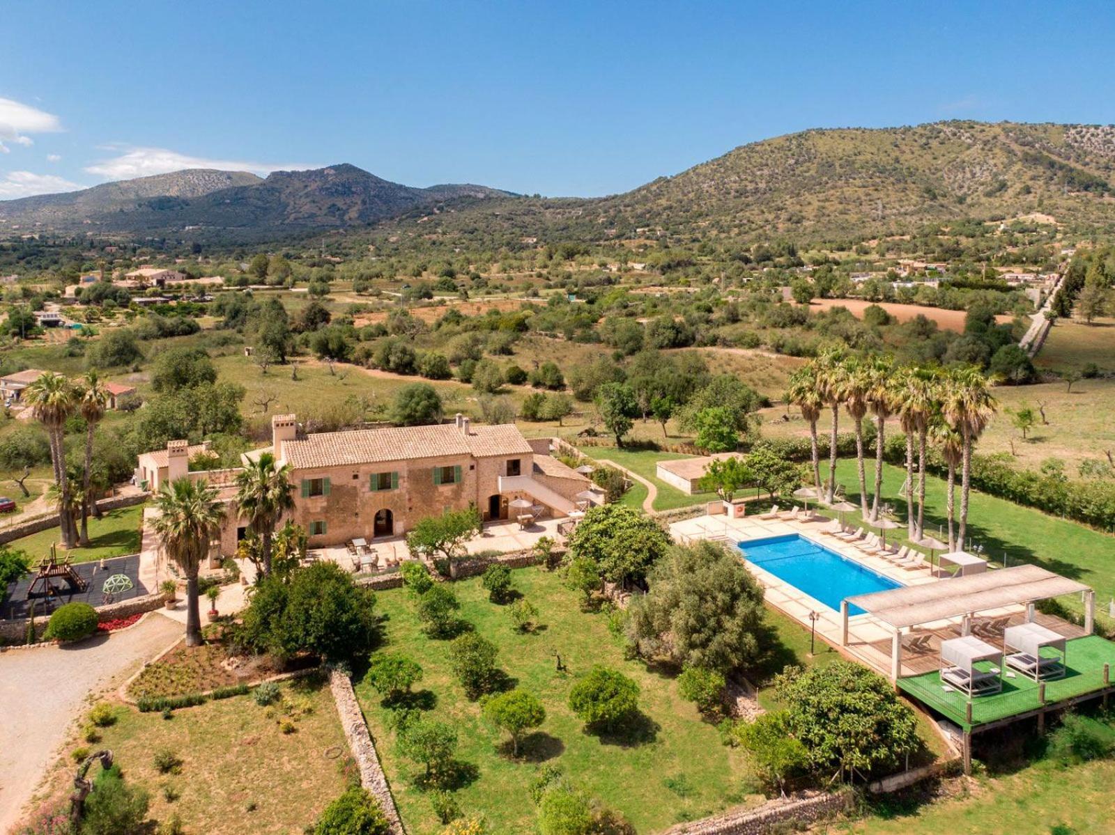 Finca Hotel Ses Cases Noves Sant Llorenc Des Cardassar Kültér fotó